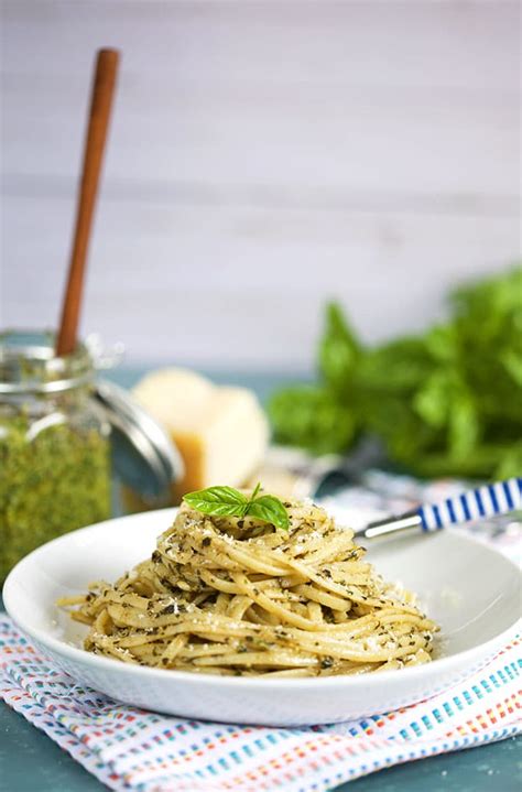 Pesto is very versatile and can be used as a pasta sauce, salad dressings, spread over toasted baguette slices and focaccia and snacks, as a sauce in homemade pizzas and as a. The Very Best Basil Pesto Recipe (and Tips) - The Suburban ...