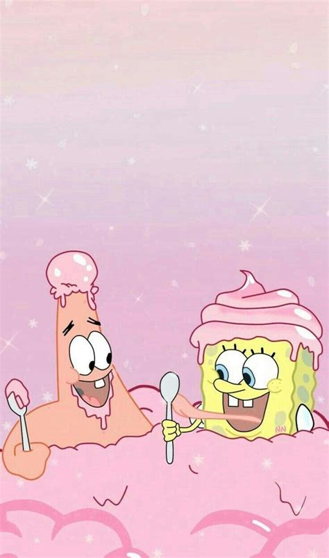 Spongebob Wallpaper Patrick Cute Cool Aesthetic Krusty Krab Cartoon