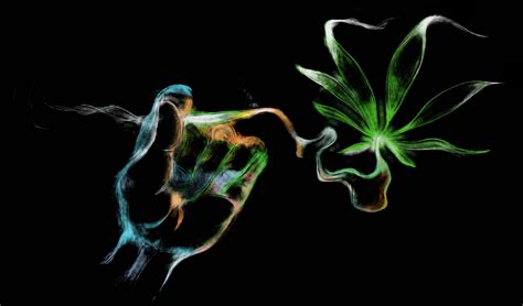 Abstract Weed Wallpapers On Wallpaperdog