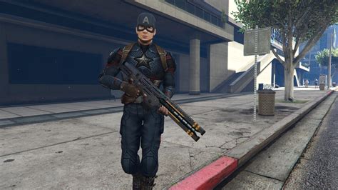 Captain America End Game Add On Ped Gta5