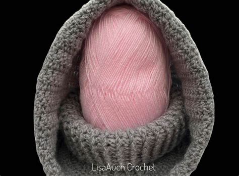 Crochet Turtleneck Hooded Cowl Akathe Coodie Crochet Cowl Free
