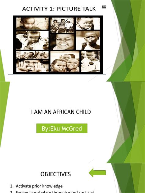 I Am An African Child Pdf Poetry