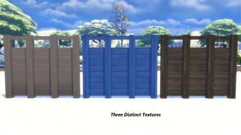 Sims 4 Fence Cc