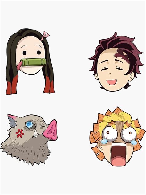 Demon Slayer Sticker Pack Sticker By Yui Yui In 2022 Cute Anime Chibi