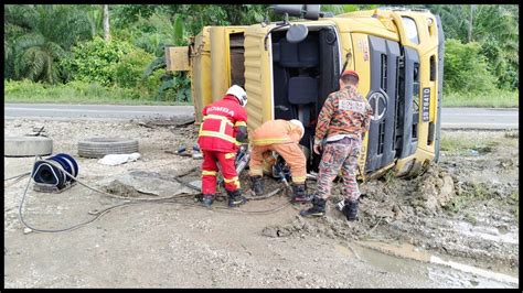 Pemandu Lori Sampah Maut Selepas Terbabas Di Kinabatangan Sabah News