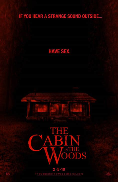 We discuss tropes, effects, and, along the way, we generate the rules for surviving a horror movie. THE CABIN IN THE WOODS movie poster | ©2010 MGM ...