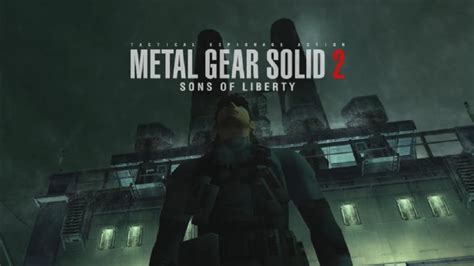 Metal Gear Solid 2 Ps2 Youtube