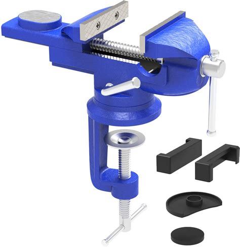 Buy Universal Table Vise 3 Inch Bench Clamp 360 Swivel Base Quick