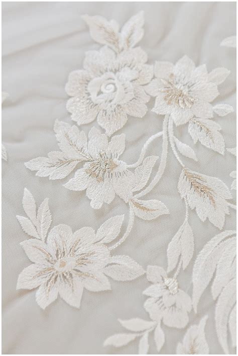 Romantic Floral Lace Fabric Flower Bridal Lace Embroidered Etsy