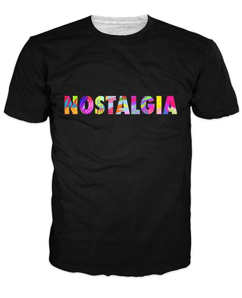 Nostalgia T Shirt T Shirt 3d T Shirts Nostalgia