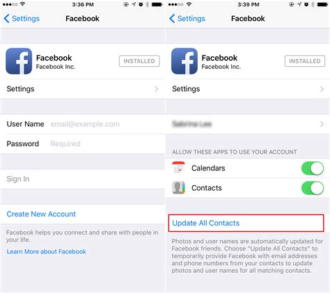 Guide How To Sync Facebook Contacts With Iphone 77 Plus