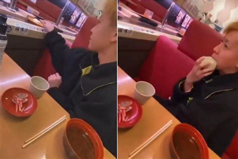 Sushi Pranks In Viral Videos At Japans Conveyor Belt Restaurants Spark
