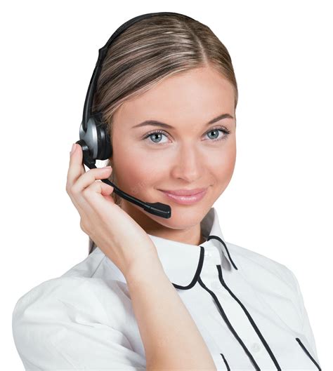 Premium Photo | Female customer service rep