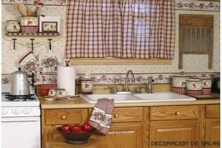 Cocinas rústicas { rustic kitchens }. Cortinas cocina rustica - Imagui