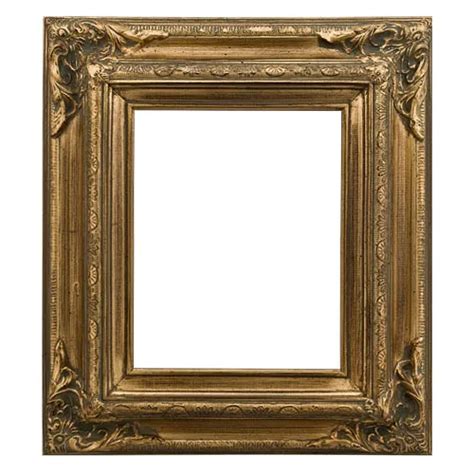 Ornate Brushed Gold Wood Picture Frame Gold Picture Frames Antique