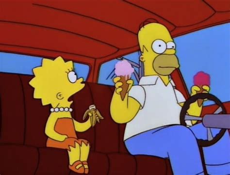 Homer Lisa Icecream Simsons Fotos De Los Simpson Los Simpson