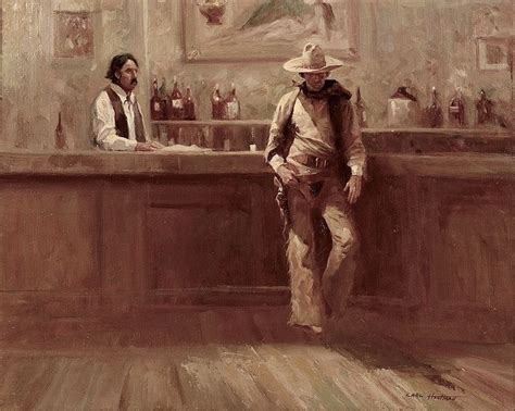 Old West Saloon Western Saloon Western Cowboy American Fine Art