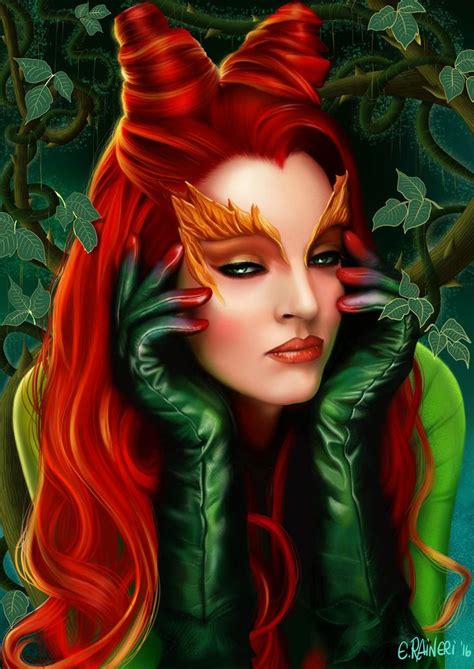 poison ivy by elirain poison ivy character poison ivy dc comics poison ivy movie