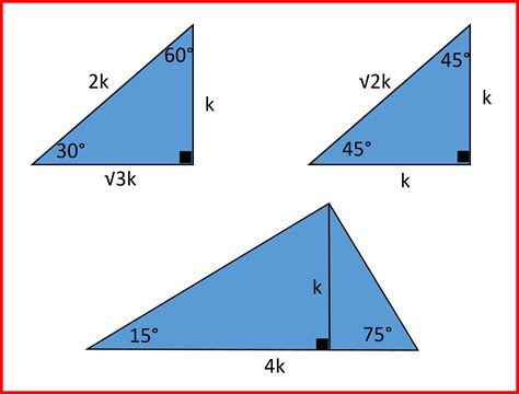 Triángulos Rectángulos Notables