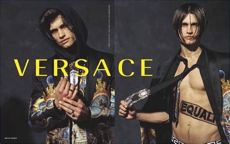 Versace Fall 2017 Mens Campaign Michael Gioia Bruce Weber