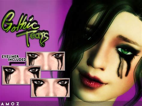 6 Variations 3 Tears Only3 With Eyeliner Found In Tsr Category