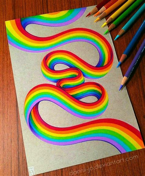 Cool Drawings Rainbow Drawing Rainbow Painting Rainbow Art Rainbow