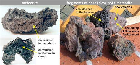 Vesicles Vugs And Amygdules Some Meteorite Information Washington