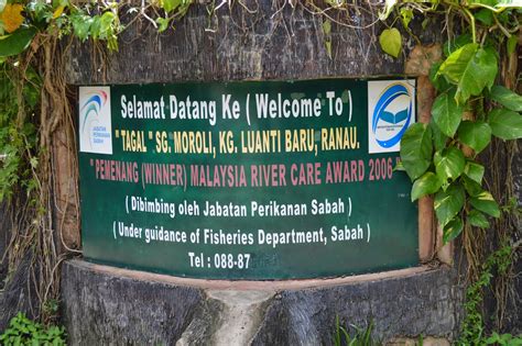 Lahad datu malaysia terletak di 8614.89 km barat laut dari mekah. Tagal, Sg.Moroli (Tempat Menarik Di Ranau, Sabah)