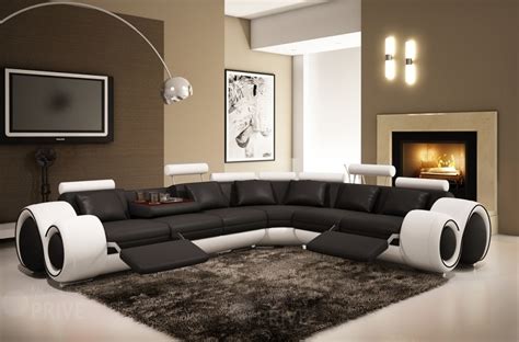 Un choix unique de canape simili cuir noir et blanc disponible dans notre magasin. Canapé d'angle en cuir italien 5/6 places petit excelia ...