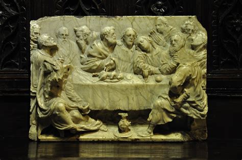 A Most Beautiful And Rare Italian Renaissance Marble Relief Of The Last