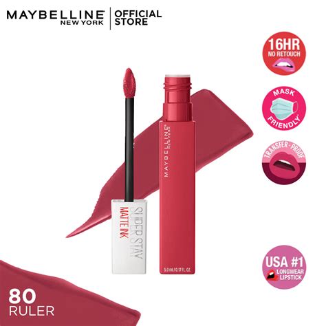 Maybelline Super Stay Matte Ink 80 Ruler Springs Stores Pvt Ltd