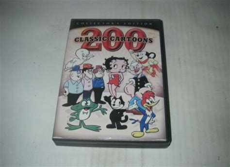 200 Classic Cartoons Collectors Edition Dvd Movie B1576 Ebay