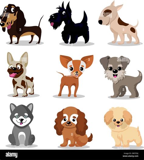 Vector De Dibujos Animados Perros Vector Premium Porn Sex Picture