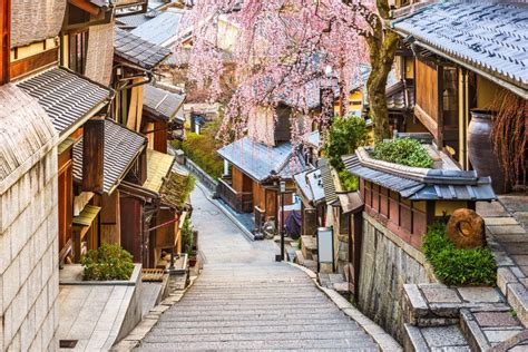 Quartier De Higashiyama à Kyoto Japon Most Beautiful Cities Japan