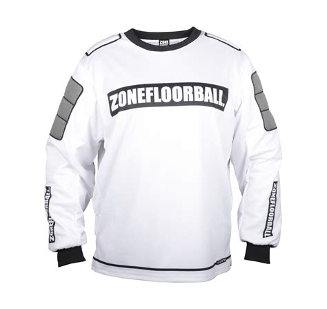 Zone Floorball Monster Whiteblack Goalie Jersey