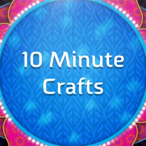 10 Minutes Craft Youtube