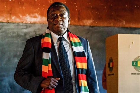 Zimbabwe Election Emmerson Mnangagwa Wins Historic Vote As Opposition Leader Rejects Result