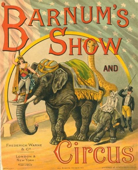 P T Barnum And The Circus A Stamp A Day