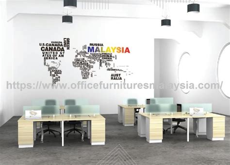 Plot 18 lorong jelawat 4 kawasan perindustrian seberang jaya perai 13700 malaysia penang ph:604 388 000. 4 ft Modern Modular Office Desk System 16 Table | Office ...