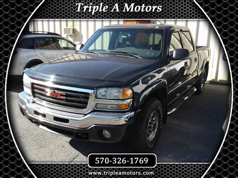 Used 2004 Gmc Sierra 2500 Sle Crew Cab 4wd For Sale In Williamsport Pa