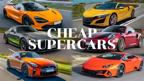 5 Cheapest Supercars You Can Buy Right Now Daves Supercars Youtube