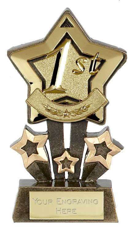 1st2nd3rd Mini Star Trophy A995am7111213 1st Place Trophies