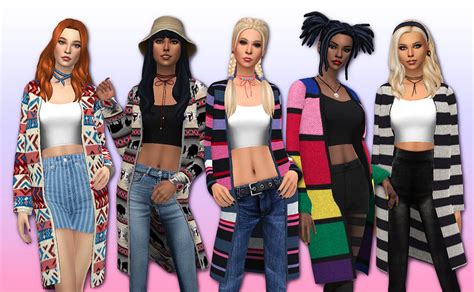 Sims 4 Cardigan The Sims Game