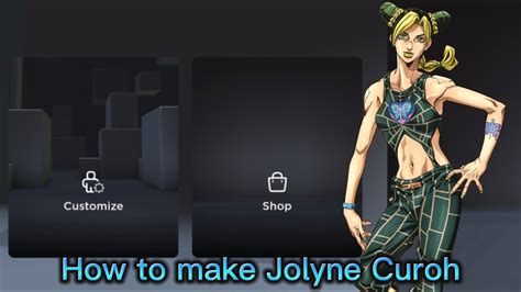 How To Make Jolyne Curoh In Roblox Roblox Custom Avatar