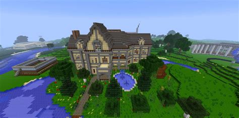 Note that cobwebs spawn sporadically in abandoned villages. Mansion House - Minecraft Building Inc
