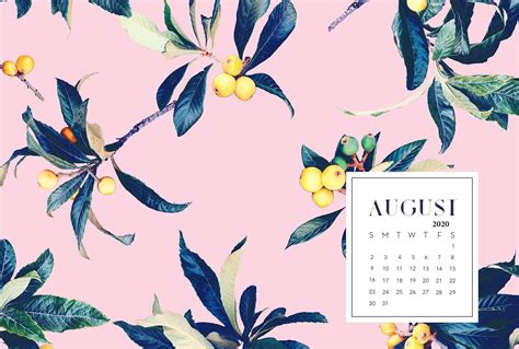 August 2020 Wallpaper In 2020 Calendar Wallpaper Desktop Wallpaper