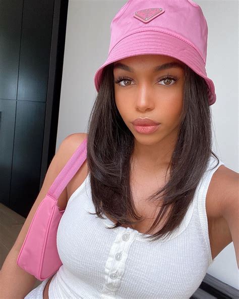 lori harvey is stripping down to show off her naked wardrobe and hanging around her luxurious
