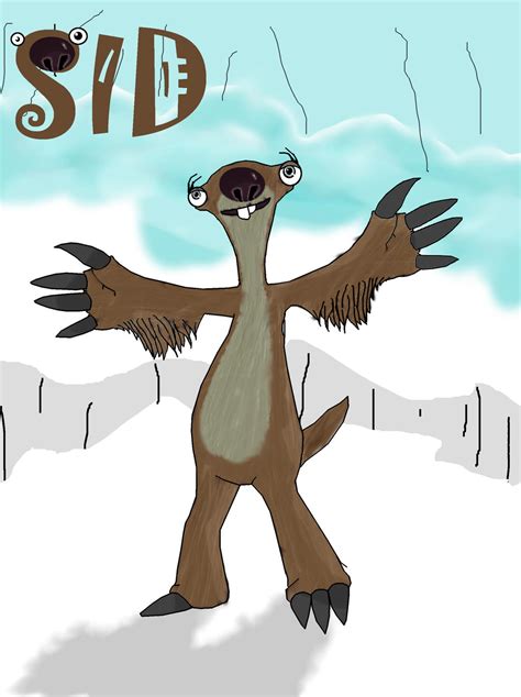 Sid The Sloth By Mikester100 On Deviantart