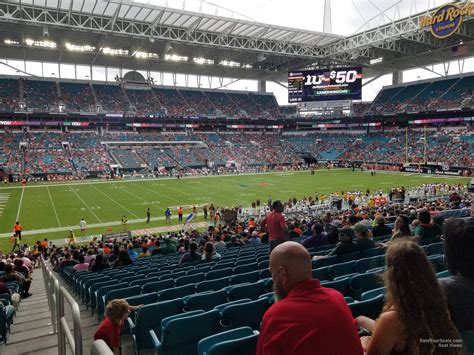 Section 121 At Hard Rock Stadium Miami Dolphins
