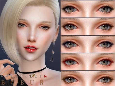 Mods De Pestañas Para Los Sims 4 Eyelashes Cc Modsims